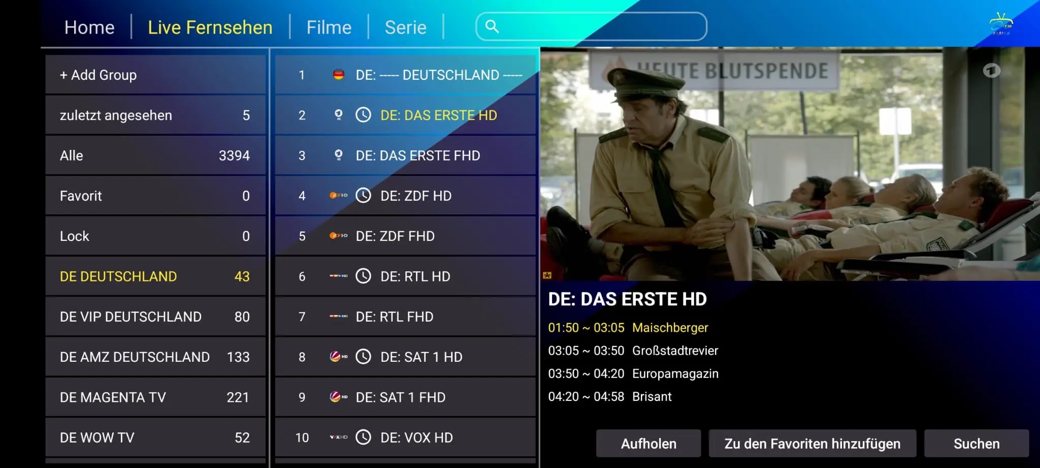 NEXT+ app player by MAXHD